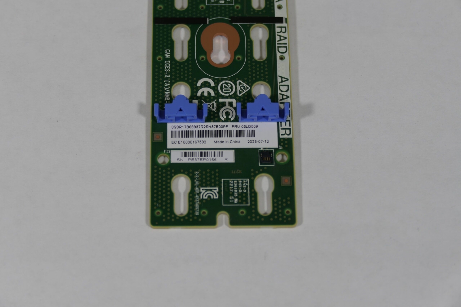 Lenovo 03LD509 - ThinkSystem M.2 SATA 2-Bay RAID Enablement Kit