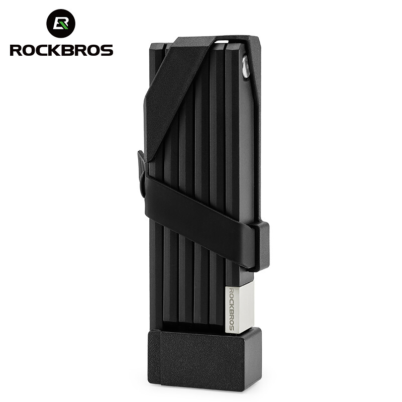 ROCKBROS Folding Bike Lock Heavy Duty Anti Theft Smart Secure Guard with Keys