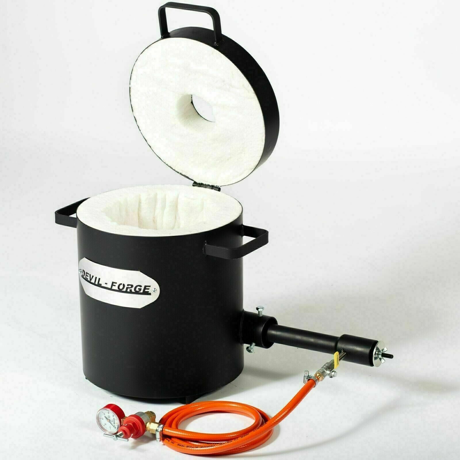 Gas Propane Furnace FB2Mb–10KG DEVIL-FORGE Foundry +Tongs, Crucible USA (NEW)