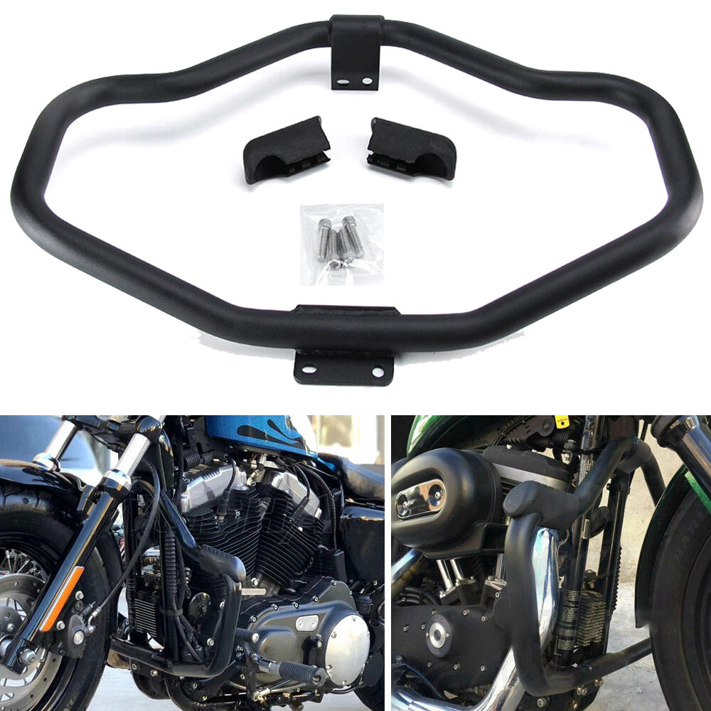 Engine Guard Highway Crash Bar For Harley Sportster 883 1200 XL XR 48 72 2004-23