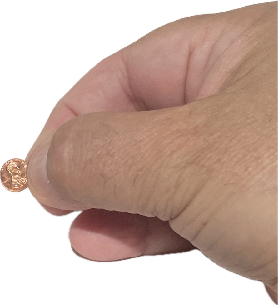 10 Set MINI PENNIES Tiny Penny Lincoln Coins For Magic Tricks Shrinking Joke