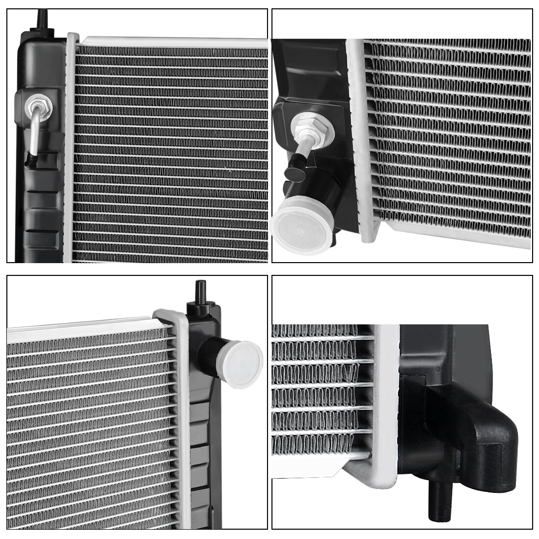 Radiator + AC Condenser for 2007-2018 Nissan Altima 2009-2019 Maxima 2.5L 3.5L