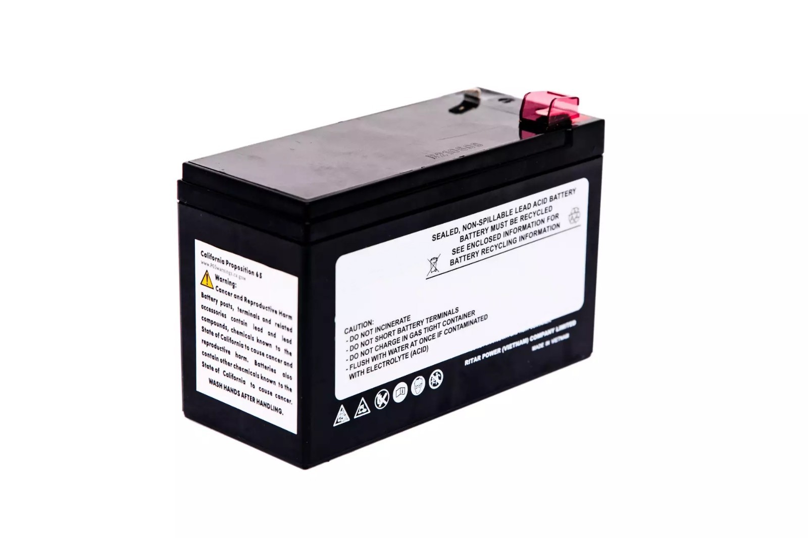 APCRBC164-PW replacement battery replaces Battery Cartridge #164 RBC164 BE1050G3
