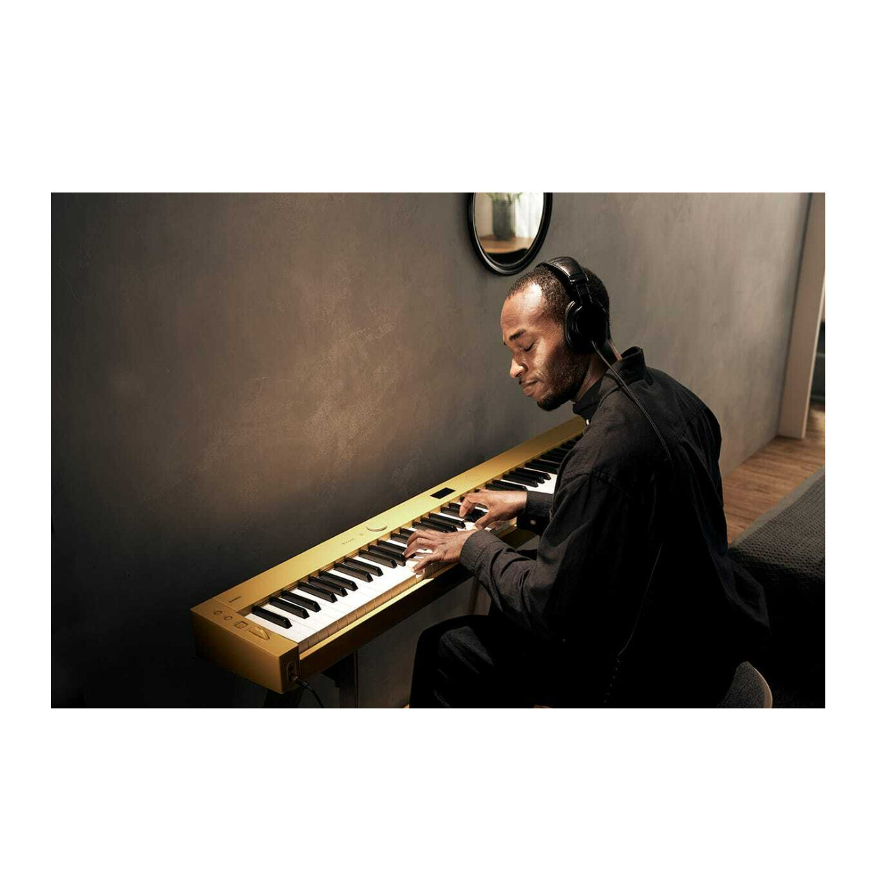 Casio Privia PX-S7000 88-Key Digital Piano in Harmonious Mustard