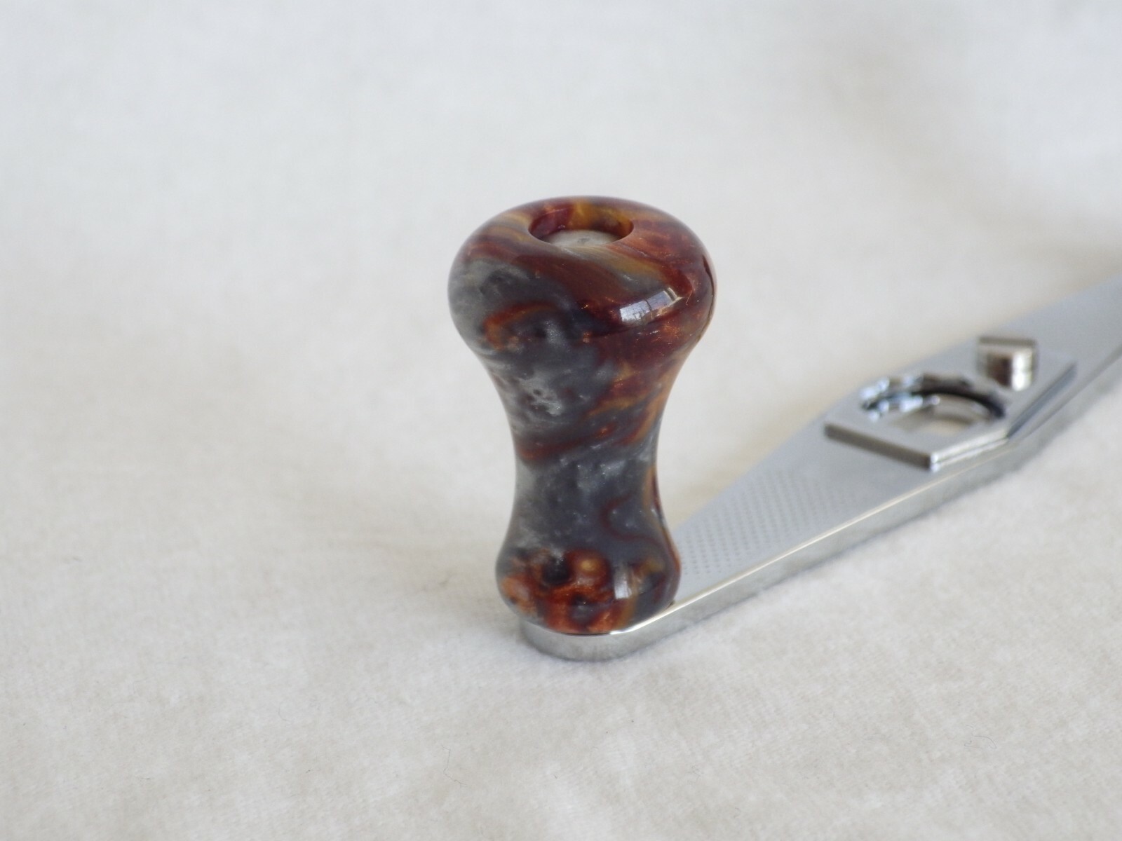 Simon Shimomura's 90 mm Custom Power Handles for ABU Garcia Ambassadeur