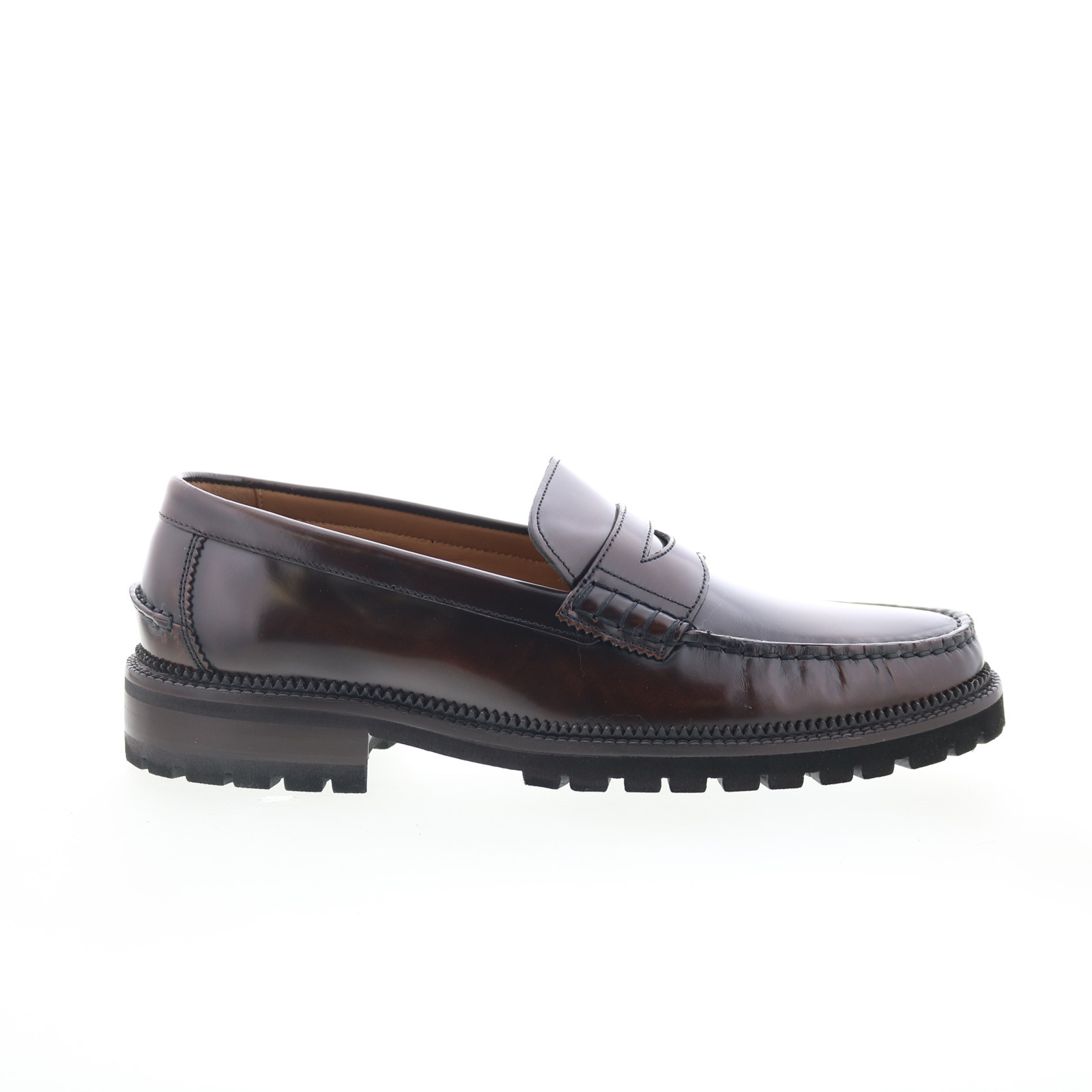 Johnston & Murphy Donnell Penny Mens Brown Loafers & Slip Ons Penny Shoes