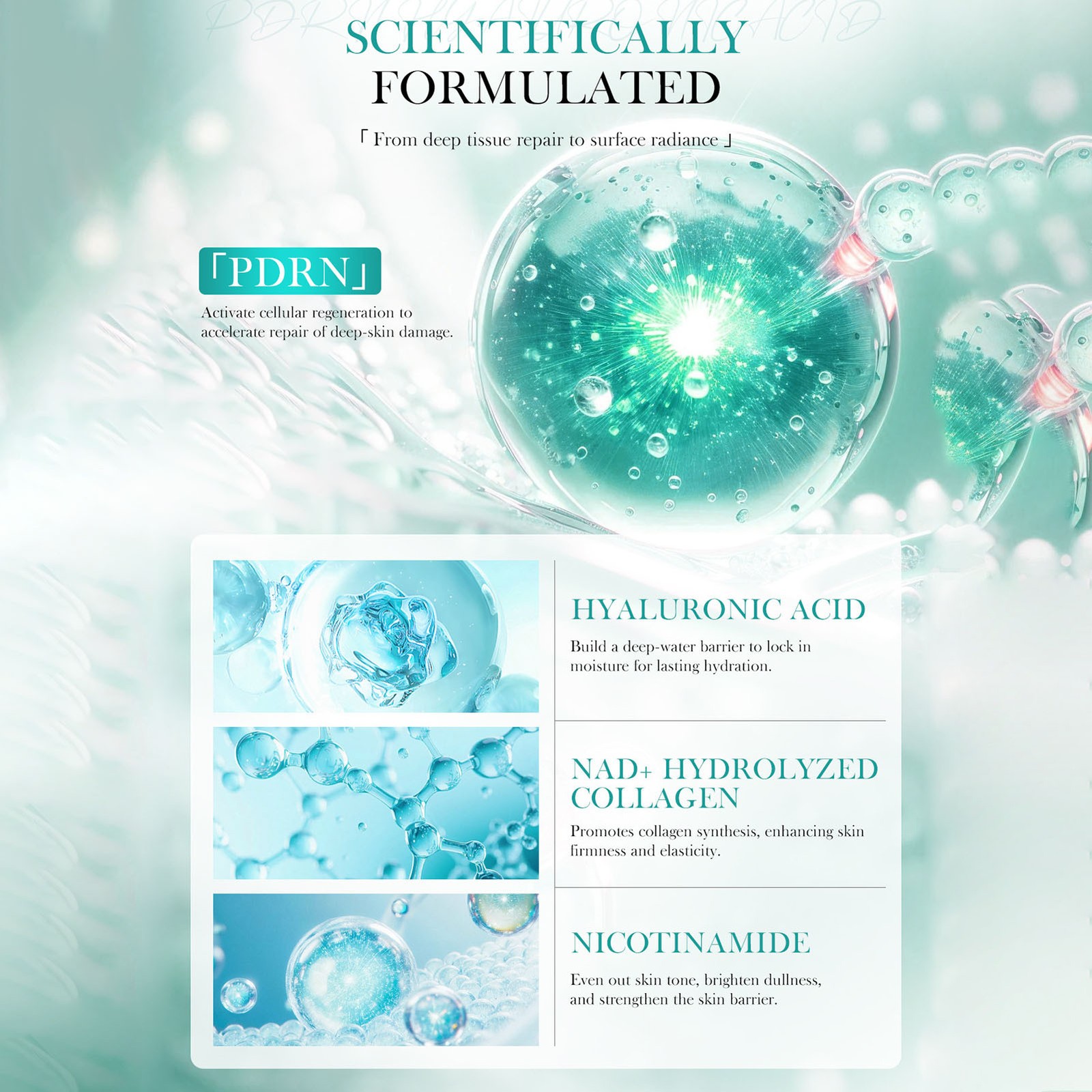 Anua PDRN Hyaluronic Acid 100 Moisturizing Cream