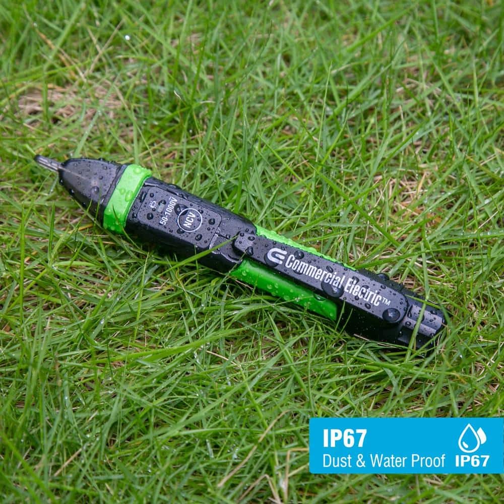 Commercial Electric Digital Non-Contact Voltage and GFCI Receptacle Tester Kit