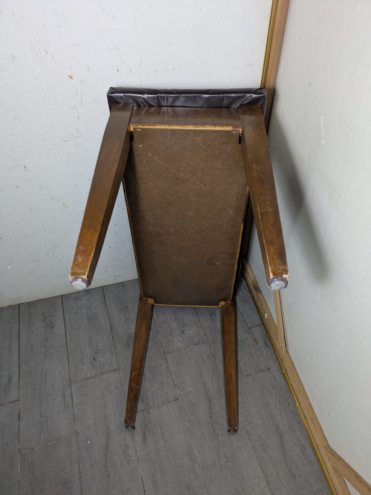 Vintage Manual Arts Furniture MCM Walnut Wood Piano Bench with Lid Storage K78