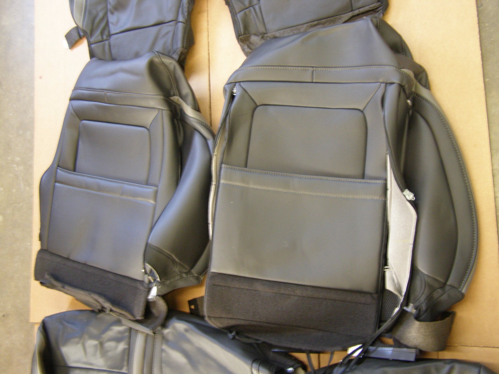 OEM Ford 2017 2018 Raptor Truck Leather Seat Covers New T/O Set SVT Interior nos