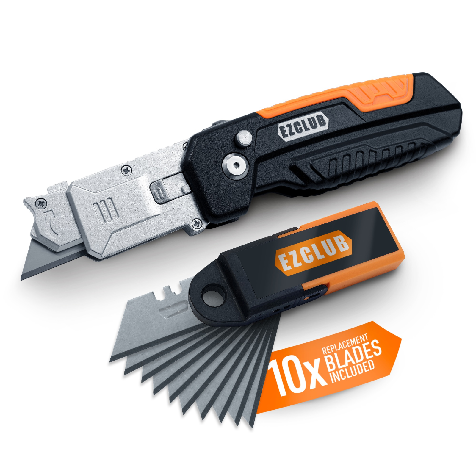 2 in 1 Multifunction Folding Utility Knife Scraper Tool Portable with Carry Case