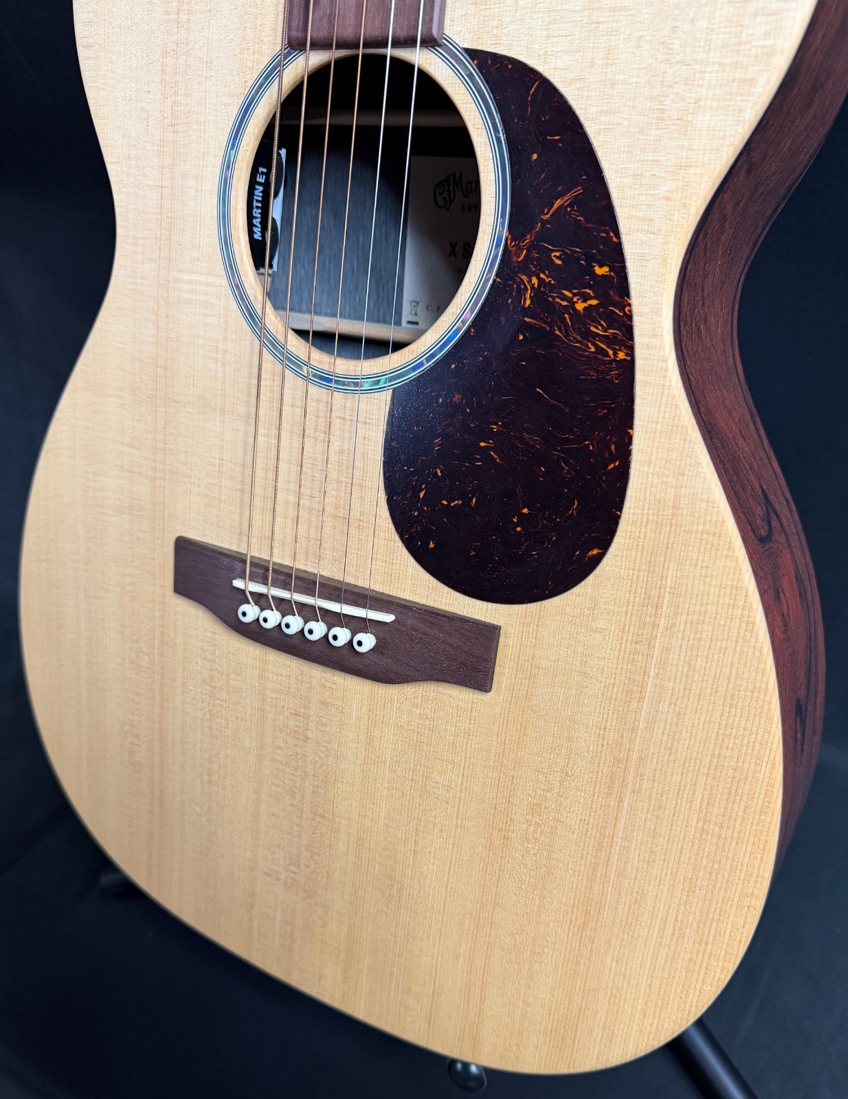 Martin 00-X2E Cocobolo Concert Acoustic-Electric Guitar Natural w/ Gig Bag (674)