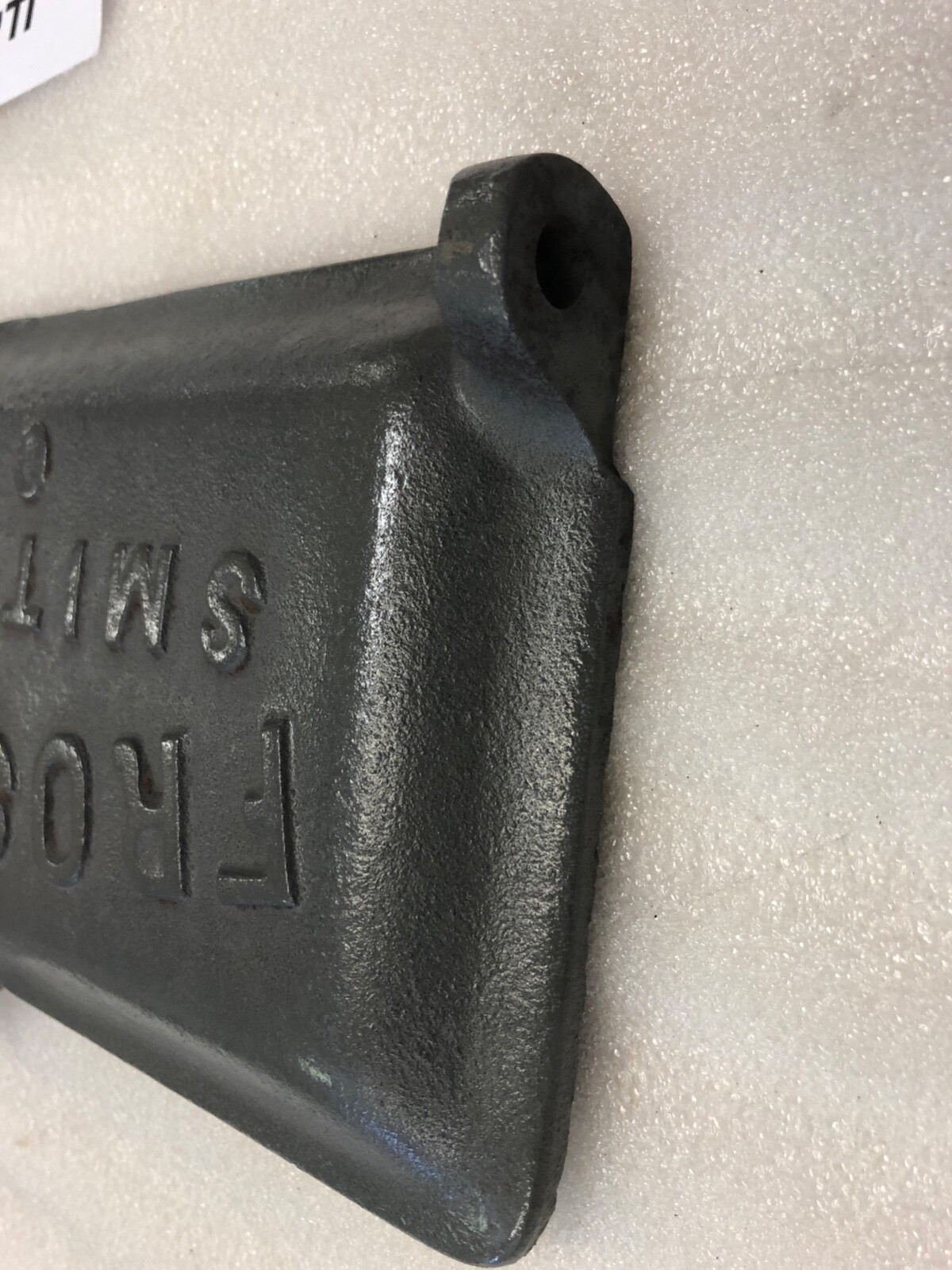 Frost & Wood Smith’s Falls Canada Cast Iron Drawn Mower Toolbox Lid No. 1241