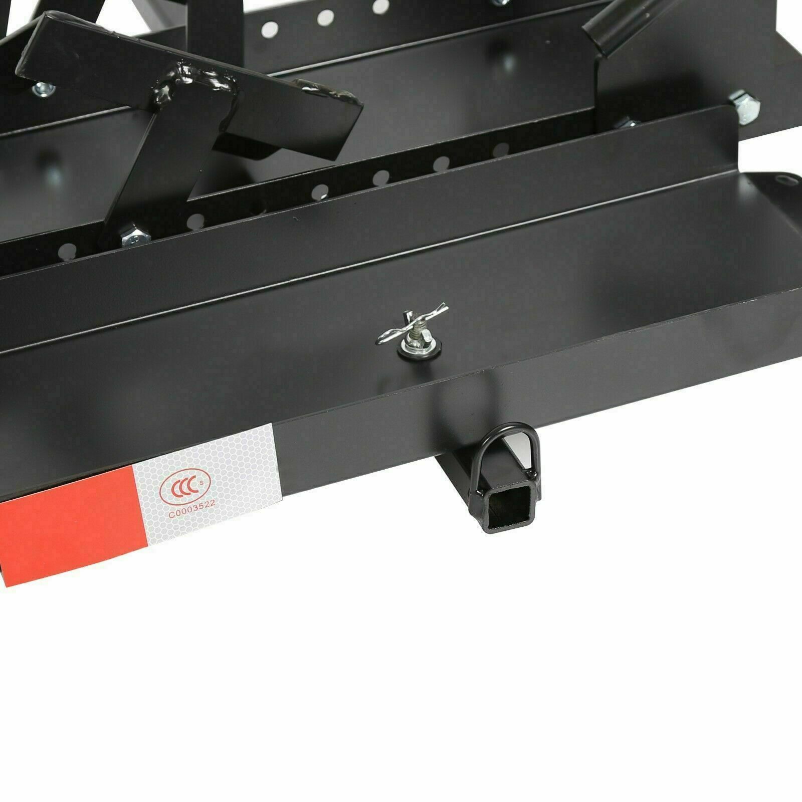 Motorcycle Carrier Scooter Dirt Bike Hitch Mount 600LBS Rack Ramp Hauler