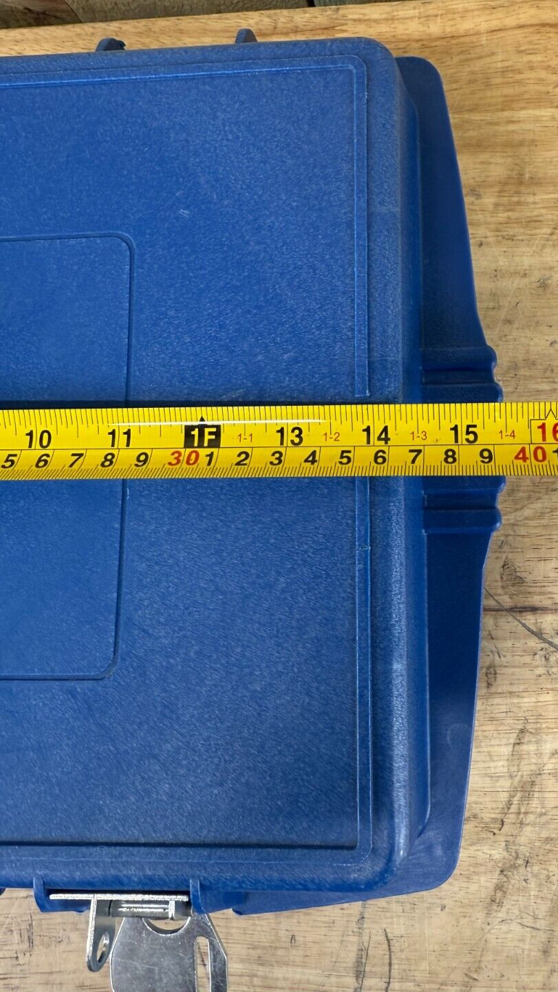 Blue Handheld Surplus Storage Case FlexPax 15.5X11.5X6 Military Grade A/B
