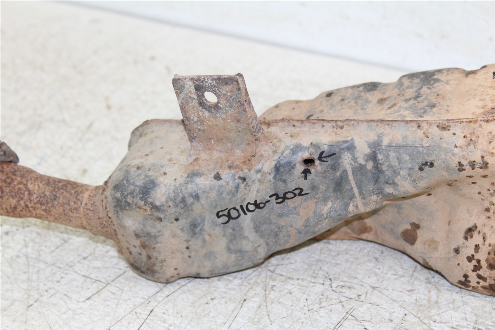 1992 Yamaha Timberwolf 250 2x4 Exhaust Silencer Muffler 50106