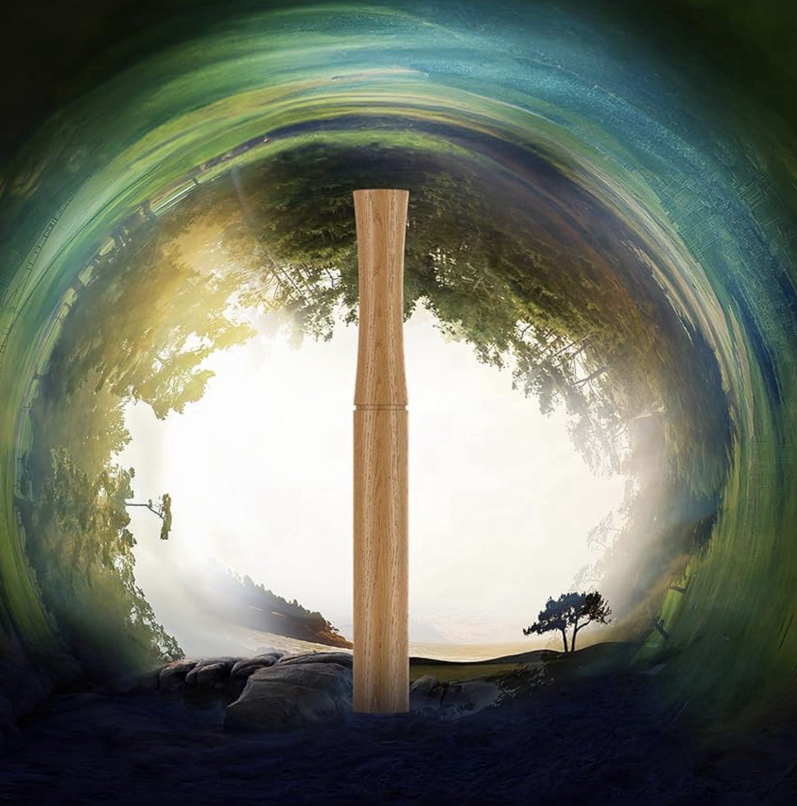 No Smoke Air Inhaler + 100% Natural Plant Essential Oil 16 DoubleMint Inner Core