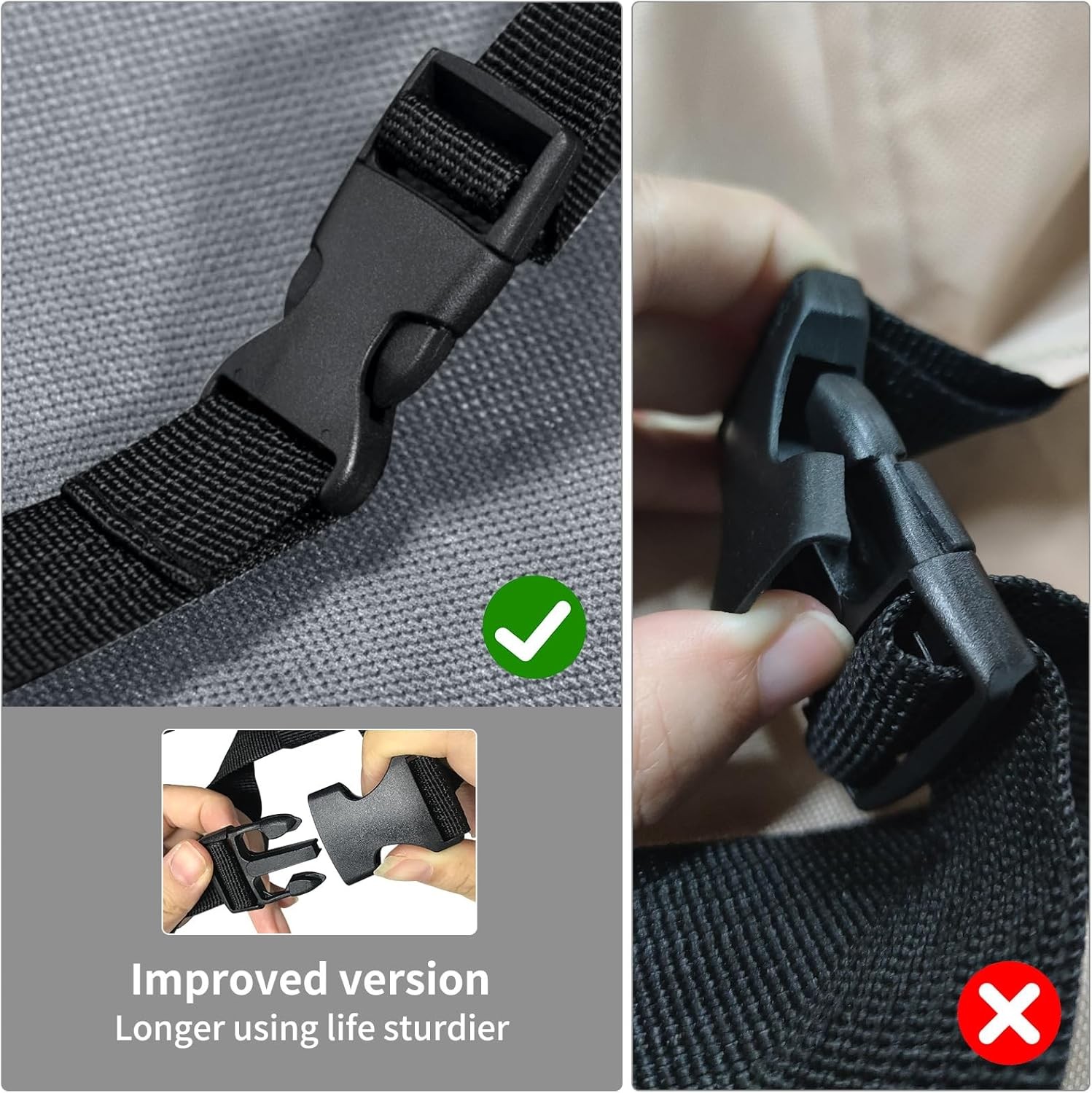 Outdoor Waterproof and Weatherproof Hot Tub Cover 85 X 85 Inch Fit 84 X 84 or 83