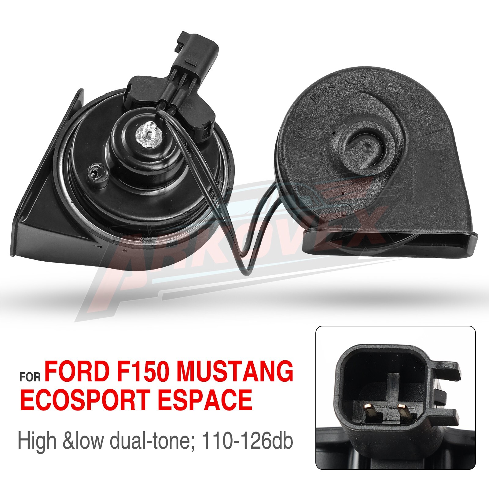 High Low Pitch Horn Assembly for Ford F150 Expedition Taurus Navigator Lincoln