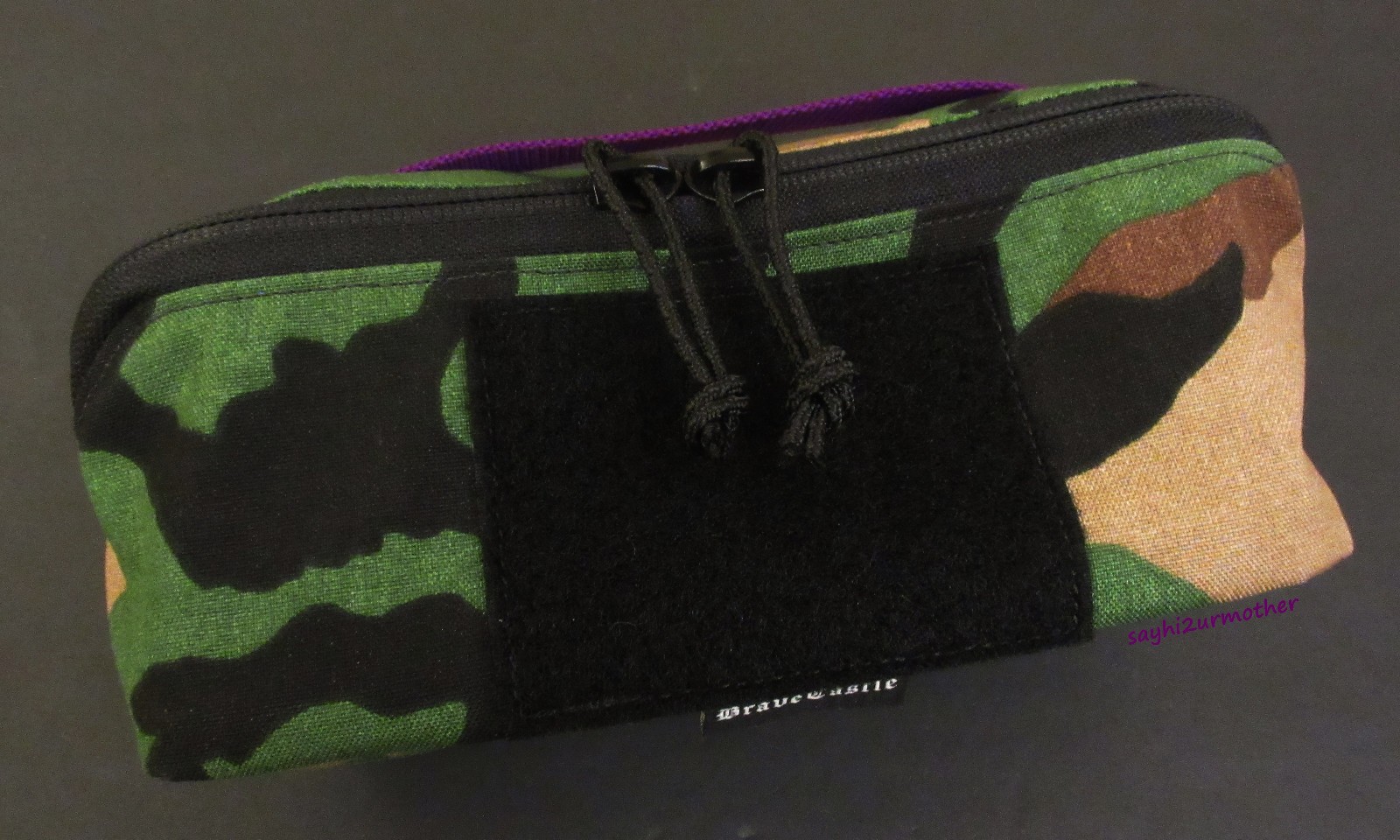 BRAVE CASTLE x GHOST MOUNTAIN GROUP M81 x PURPLE PADDED BAG NOT WRMFZY SLING