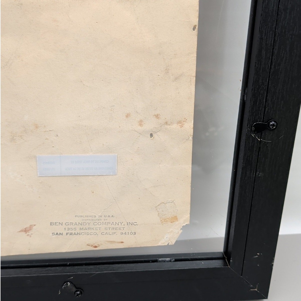 GRATEFUL DEAD FD 45-1 AVALON BALLROOM CONCERT POSTER 1967 Dead Classic Vintage