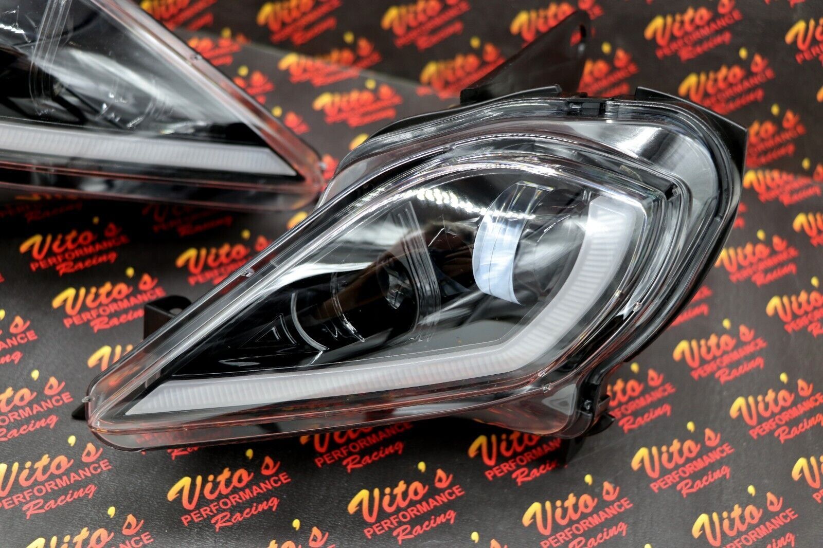 2 x LED Headlights Yamaha YFZ450R Raptor 700 700R YFZ450 WOLVERINE