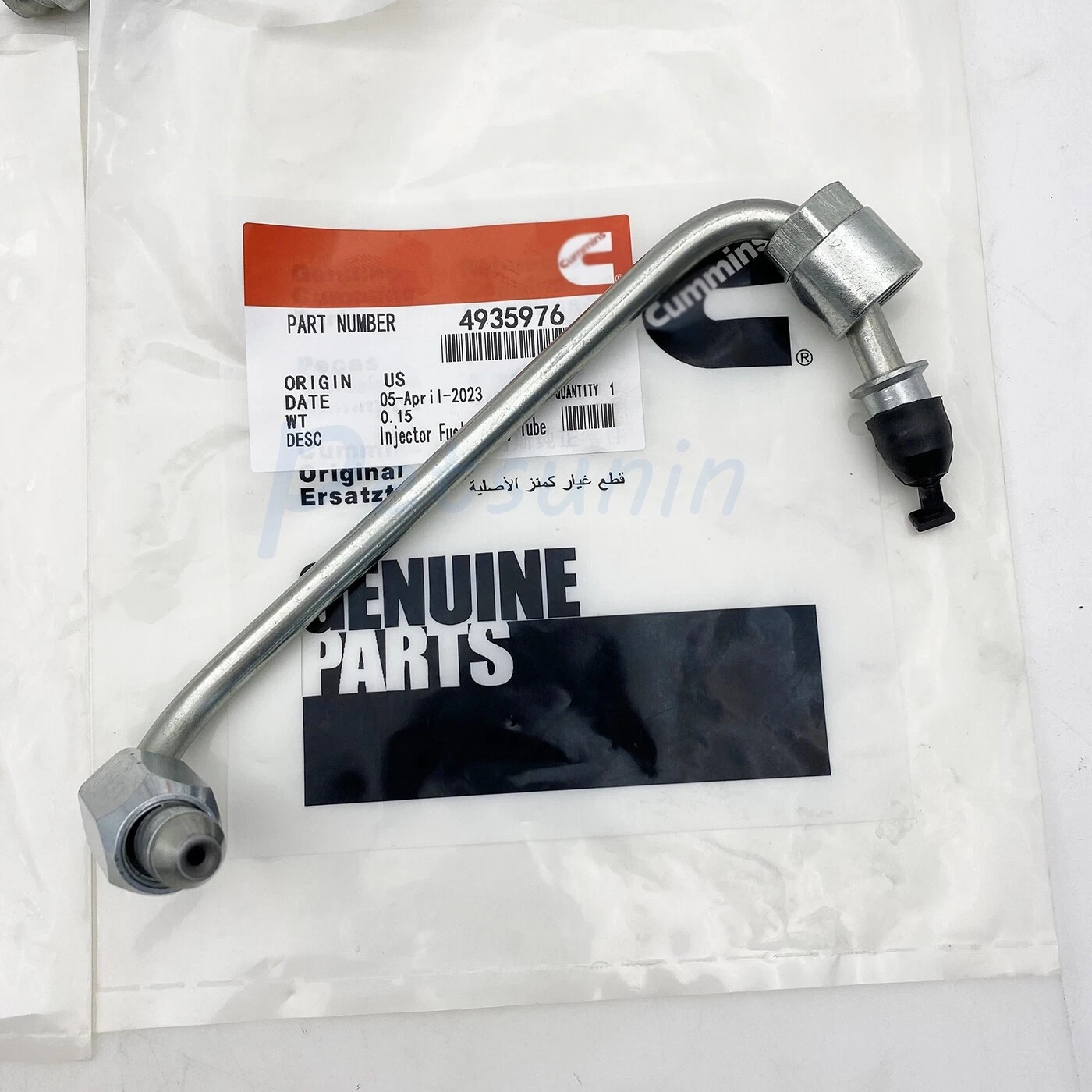 0445226044 Fuel Rail Fuel Line kit Cummins OE 4937282 For 2007.5-2012 RAM 6.7L