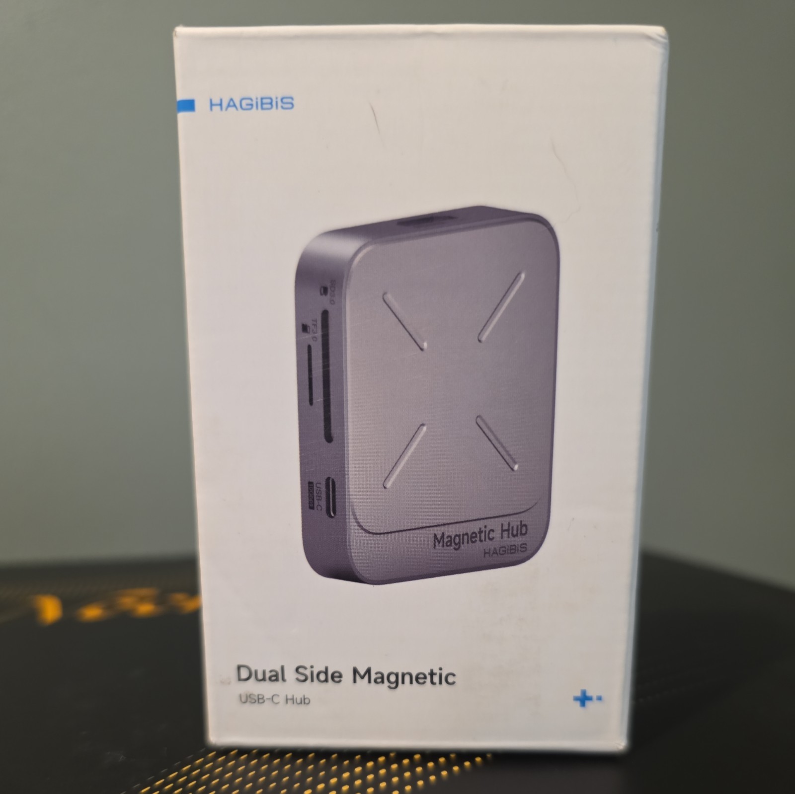 Magnetic USB C Hub Multiport Adapter Docking Station 4K HDMI 100W PD For iPhone