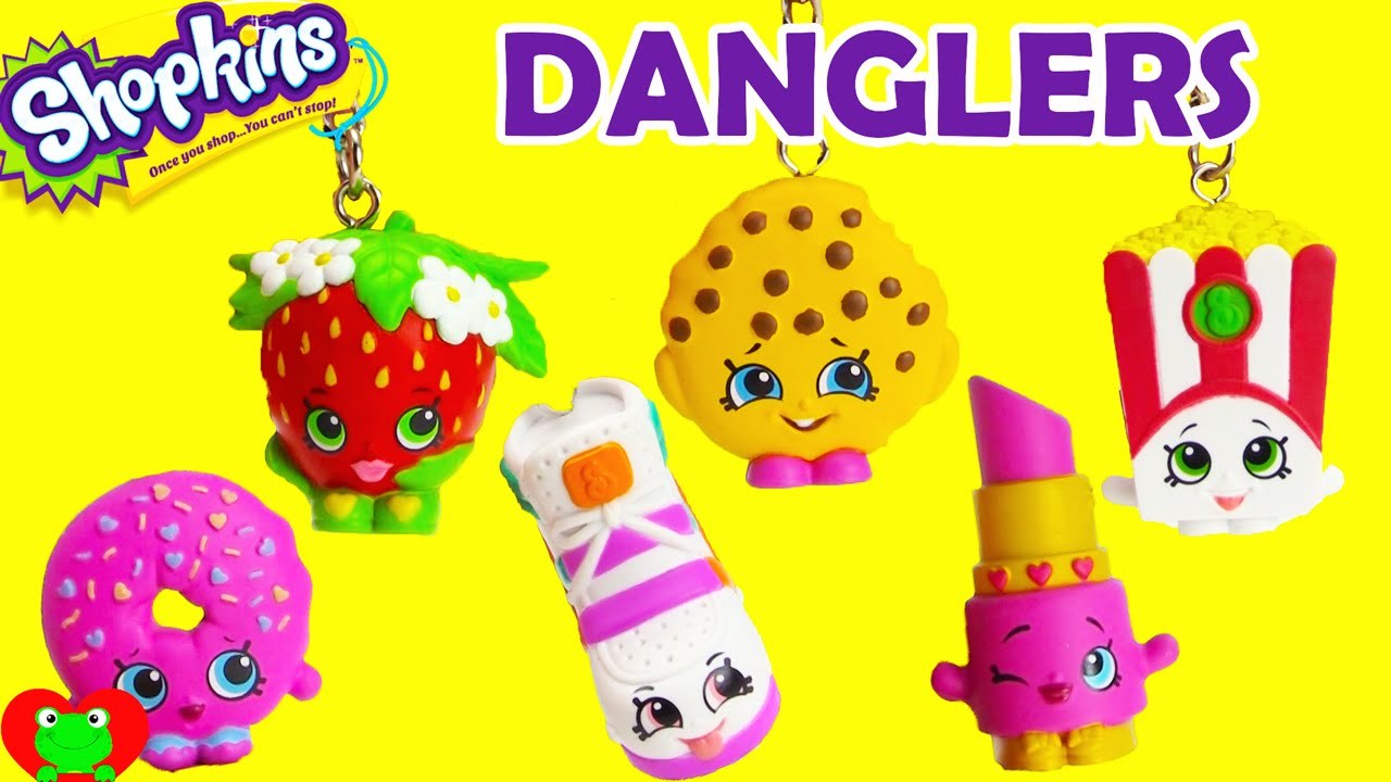 Shopkins Dangler Keychain Many Options!! Collect Them All!! NEW GIFT KIDS