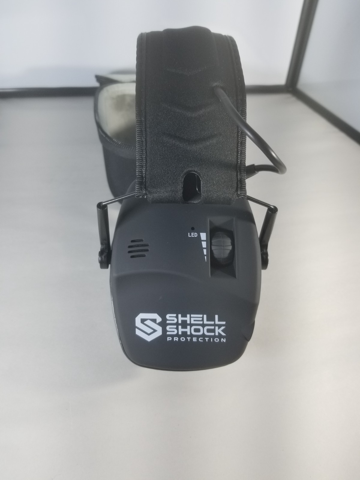 Shellshock Protection Exo Pro Electronic Earmuff w/ Shockproof Hard Case