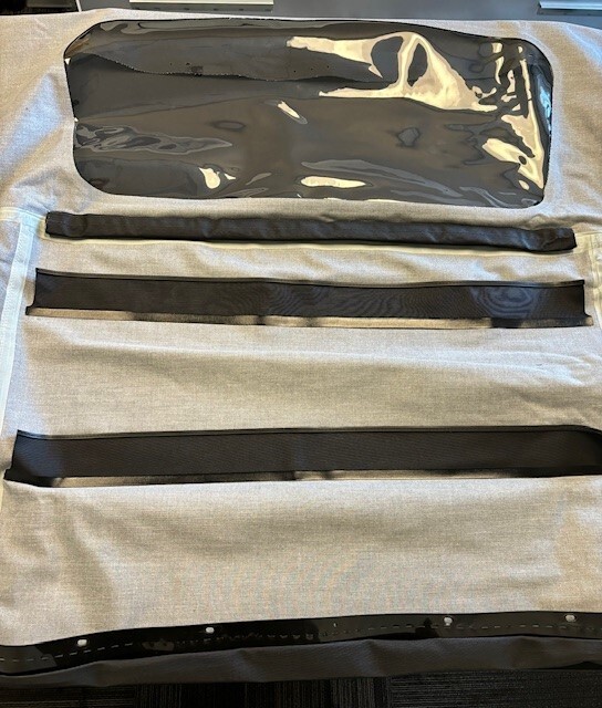 Convertible Soft Top for 1990-2005 Mazda Miata with Plastic Window Econ Vinyl