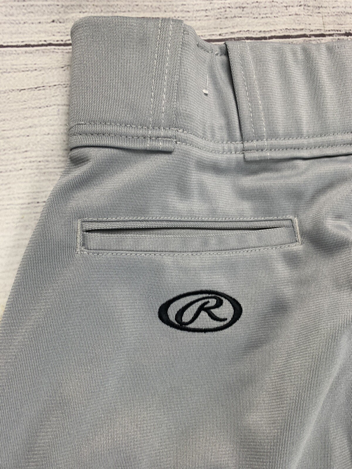 Rawlings Baseball Pants Mens Small Grey