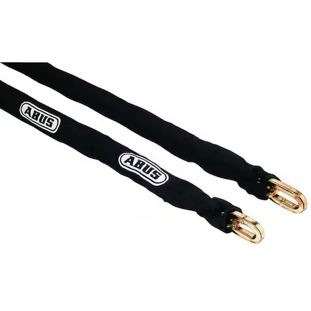 Abus 6Ks Chain & Sleeve 10' Security Chain,  L 10 Ft, W 1/3 In