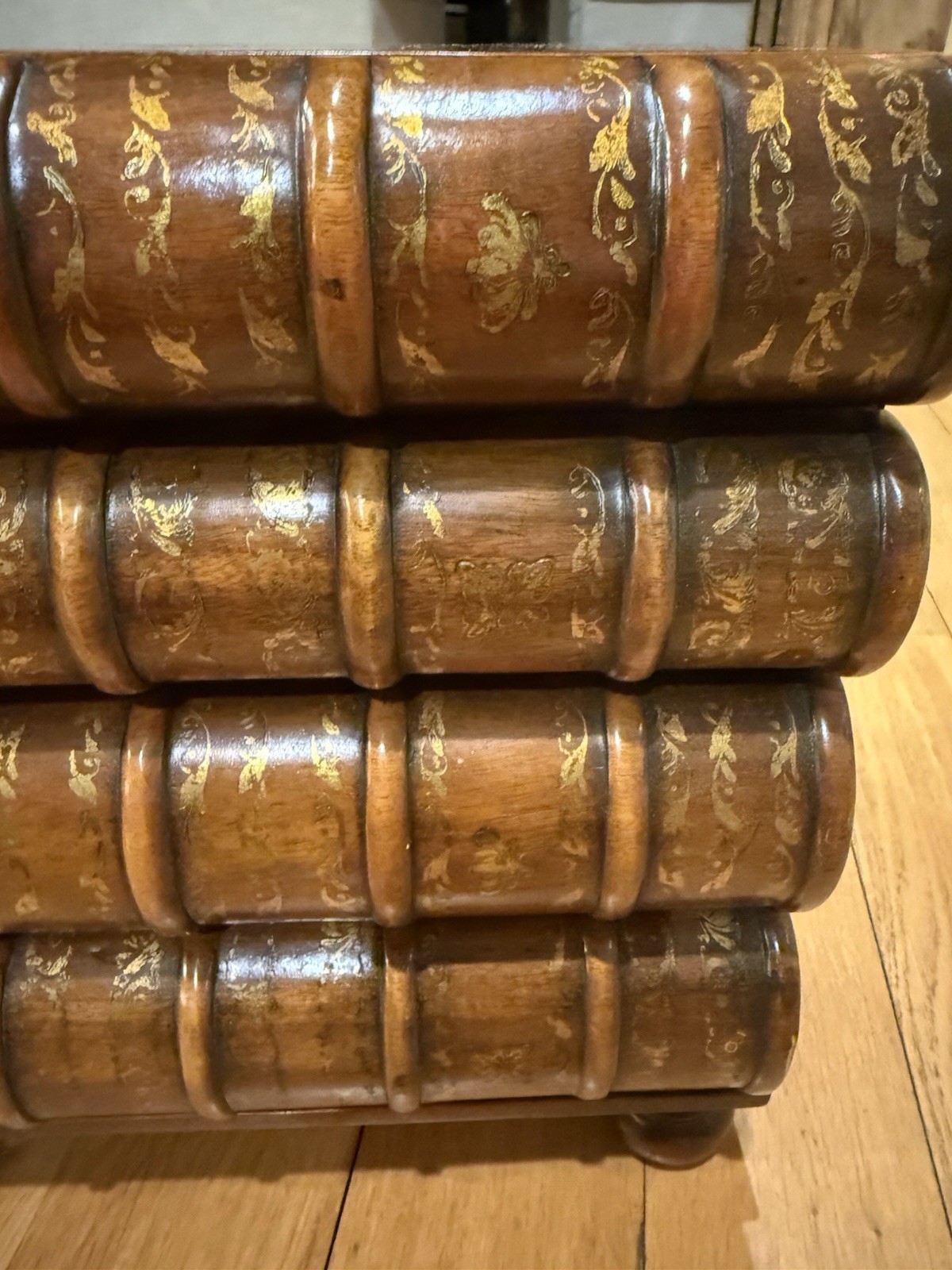 Theodore Alexander Faux Book Scholar’s Chest Model 1100-054 13.5” X 13 X 11.5”