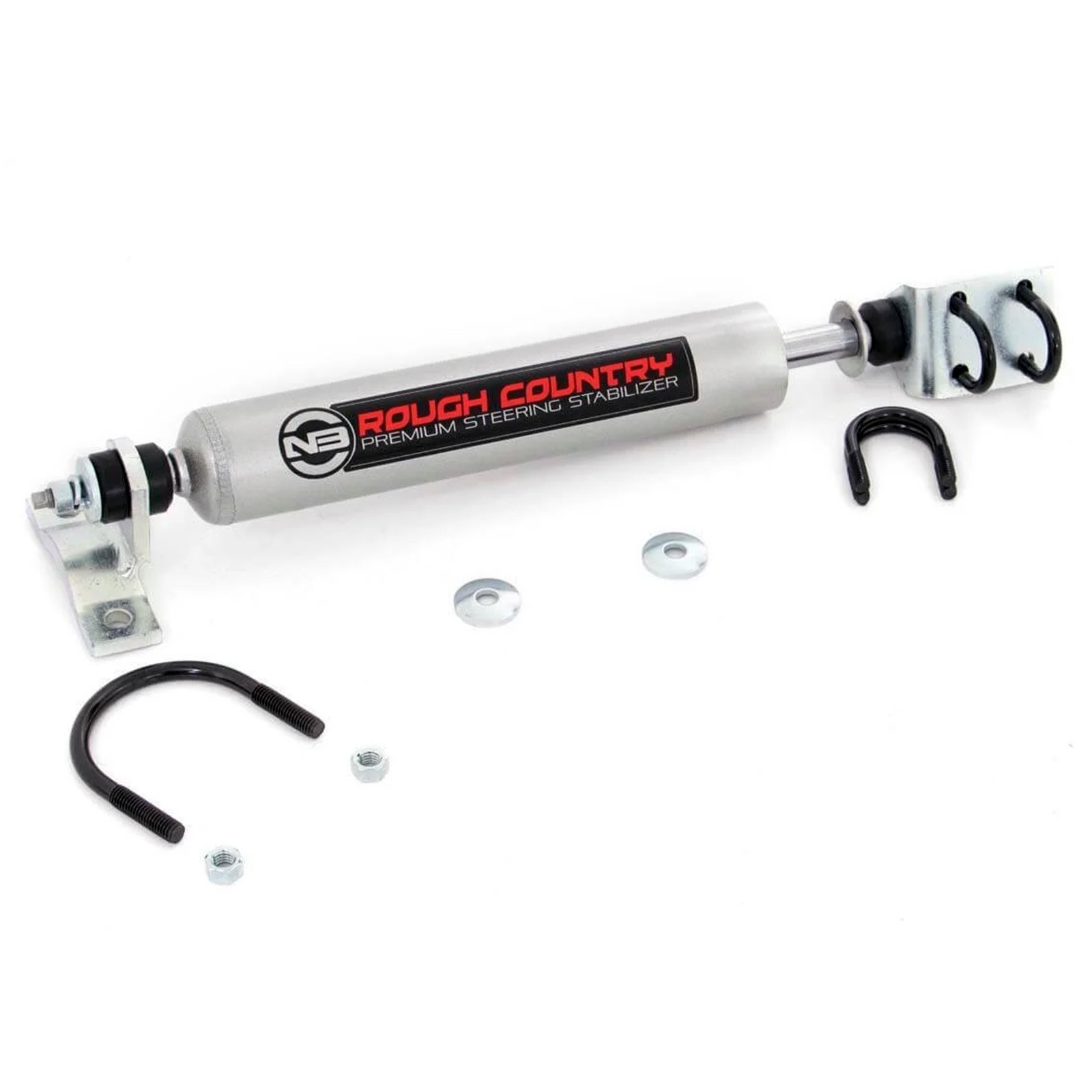 Rough Country N3 Steering Stabilizer for CJ5 CJ7 CJ8 Scrambler Raider Samurai