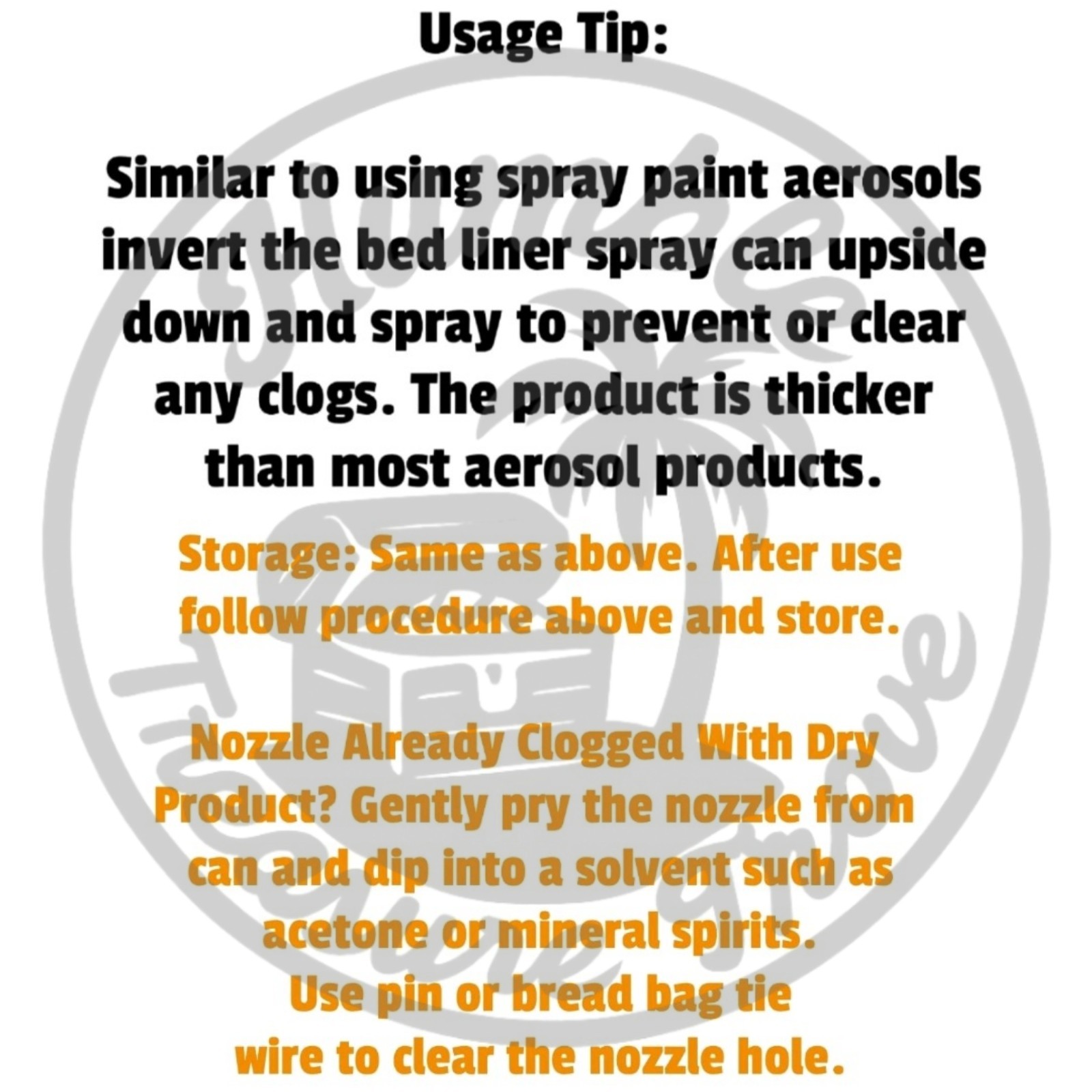 Gorilla Truck Bed Liner Coating 4x 14.3oz Aerosol Spray Case Durable Protection