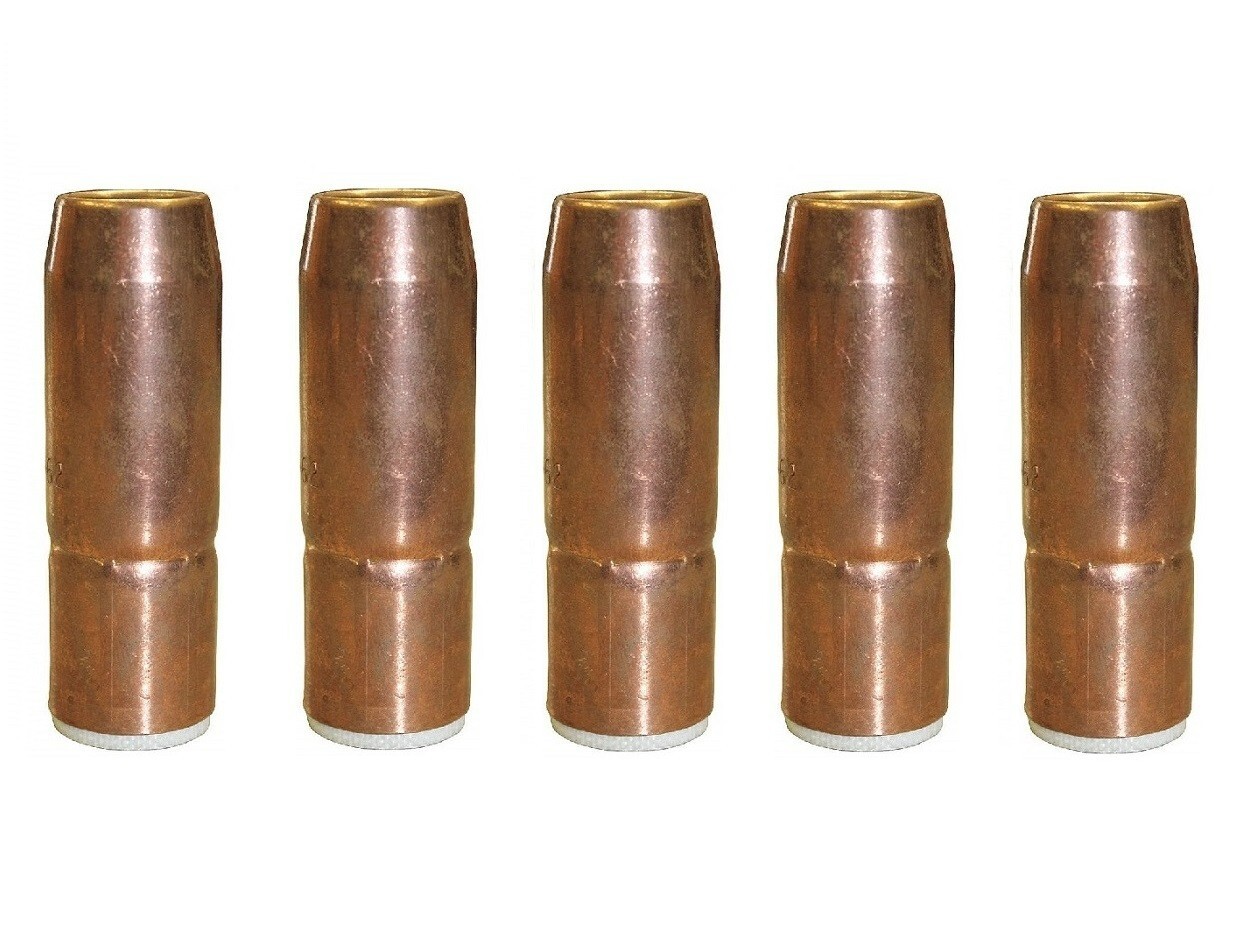 MIG 401-4-62 Welding Nozzles 5/8" Orifice for Tregaskiss 401-4-62 Standa PK of 5