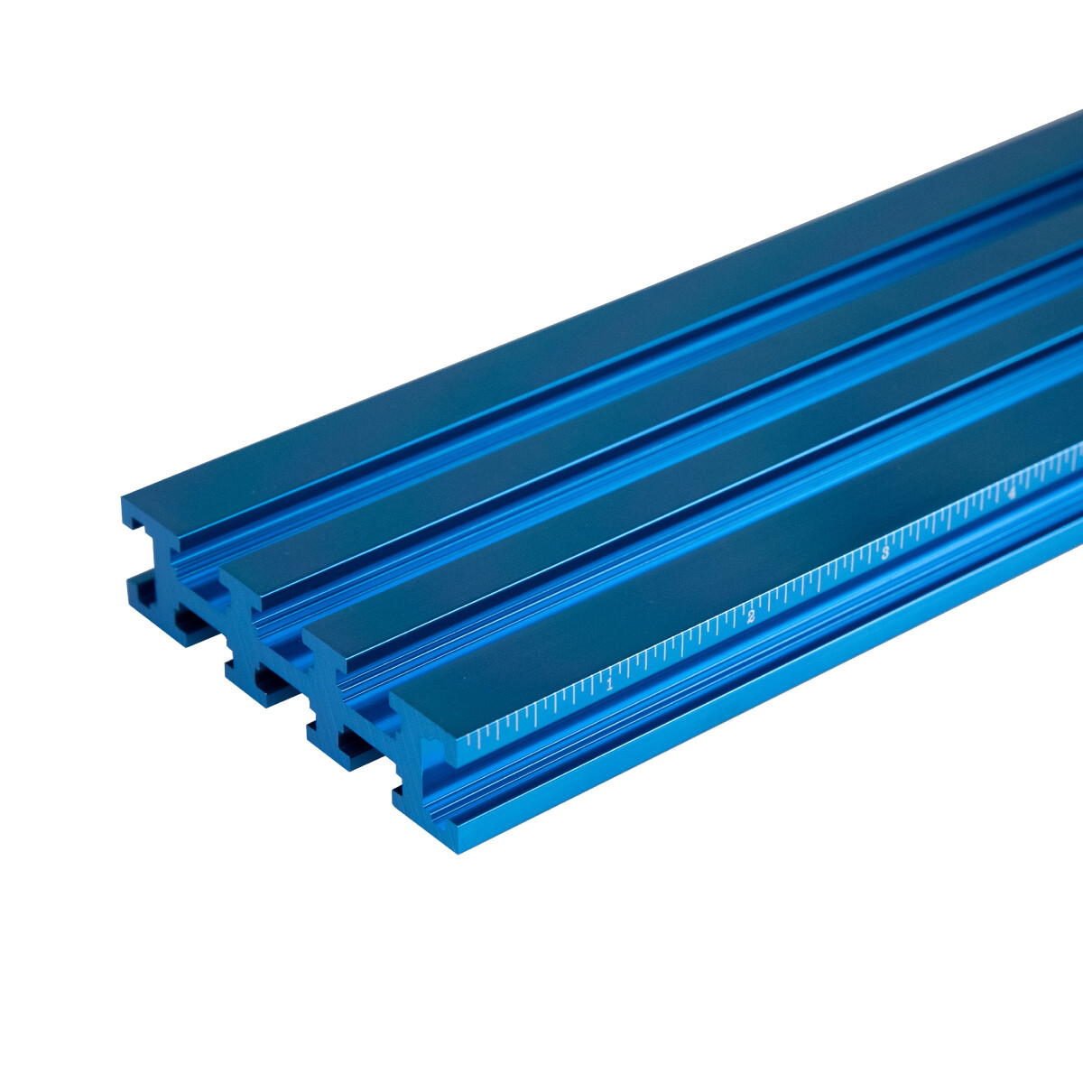 POWERTEC 3 x 24" Aluminum Multi T-Track Fence with Laser Measure Left to Right