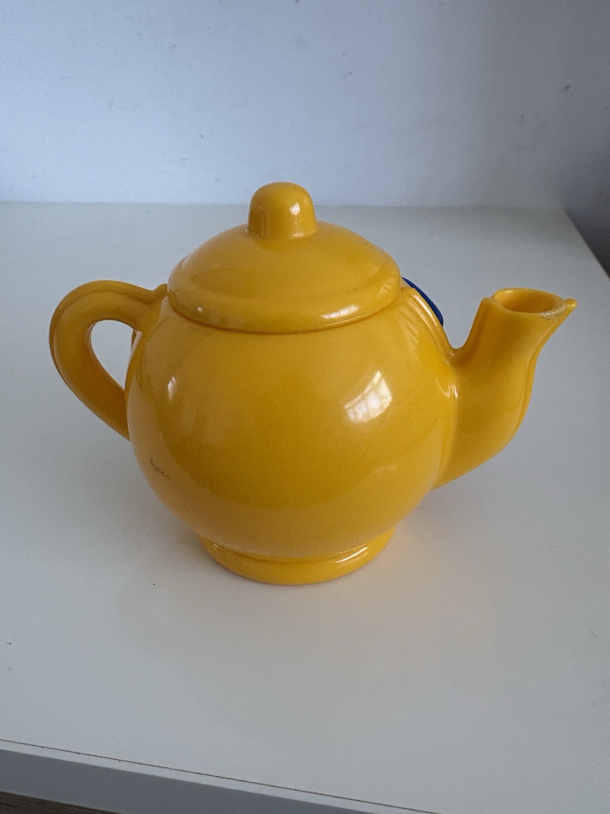 Bluebird Little Yellow Teapot From Tea Set Vintage 1990 Very Rare
