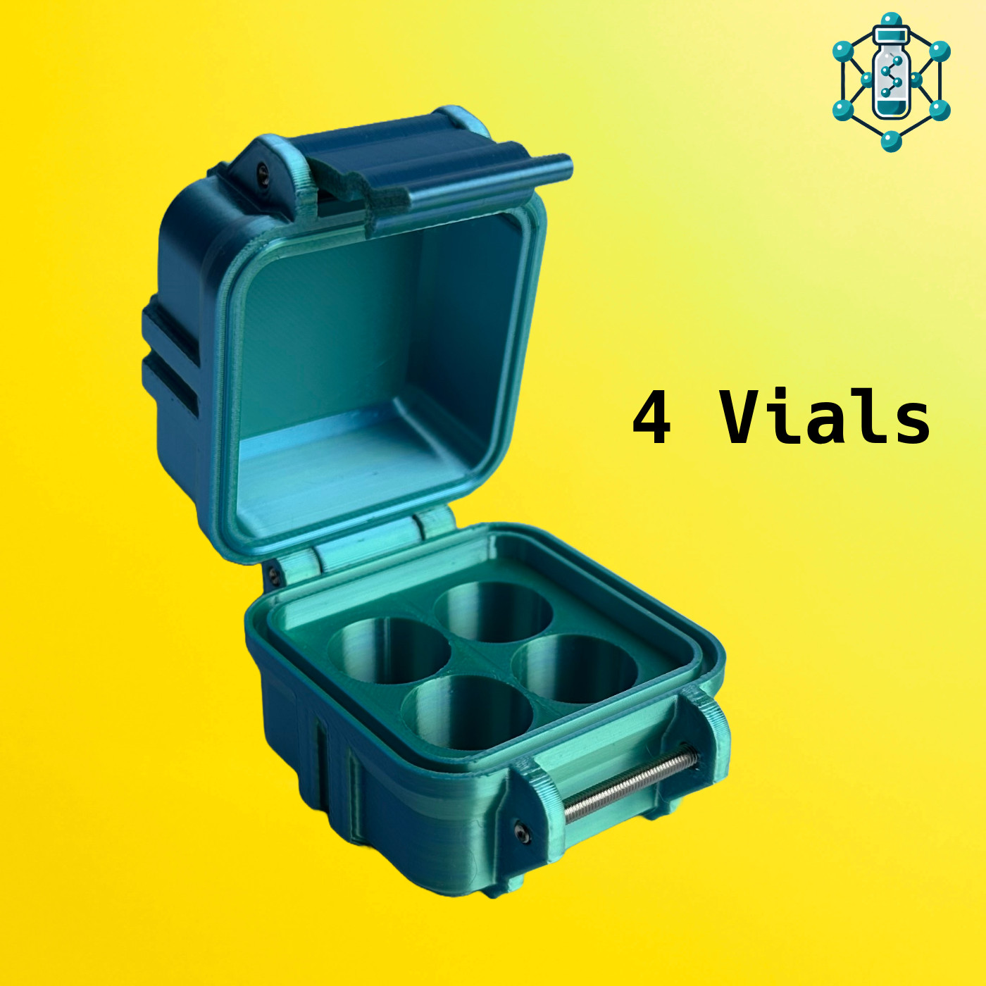 3ml Peptide Vial Storage Rack | Durable Organizer for GLP-1 & Peptide Protocols