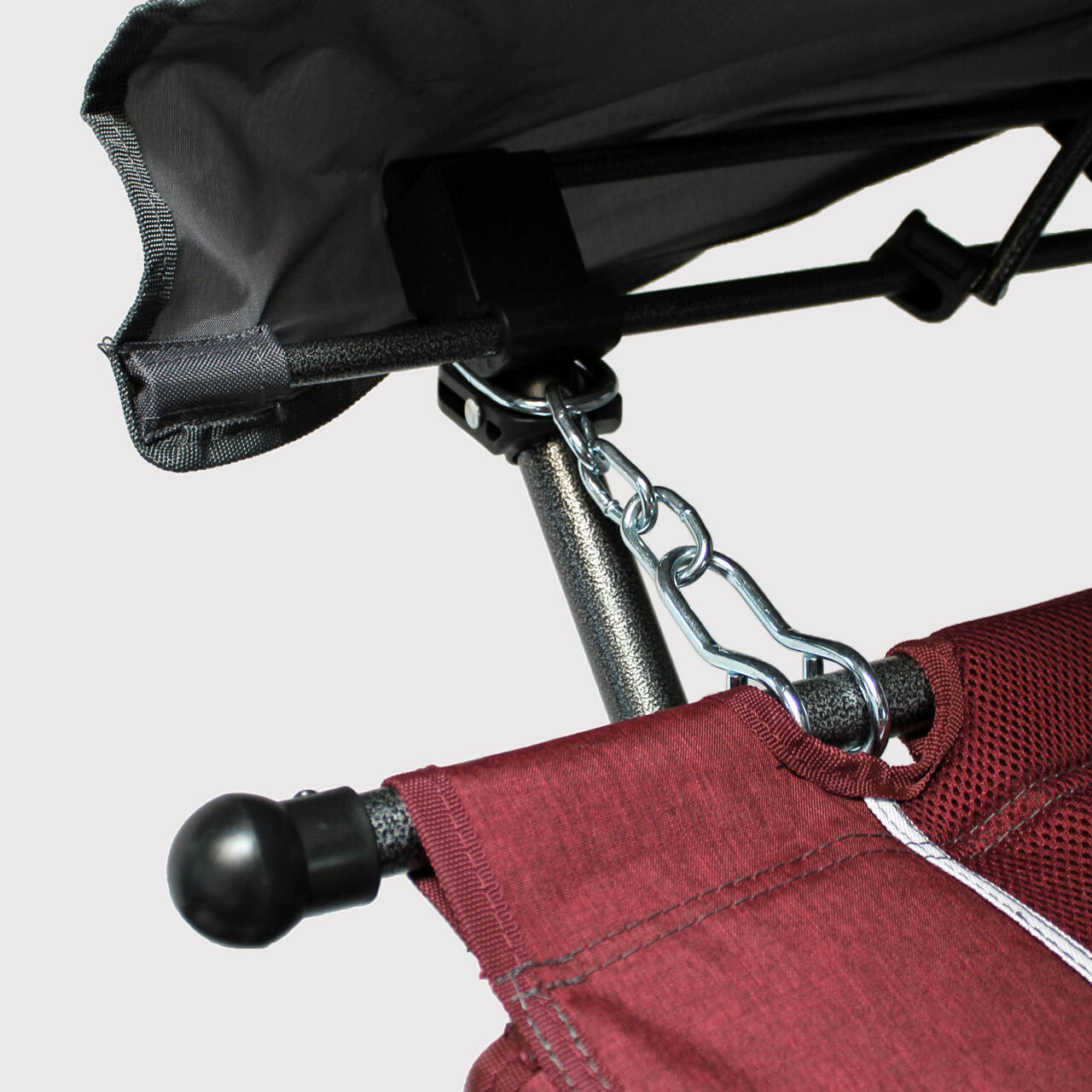 Zenithen Limited Portable Folding Hammock with a Retractable Canopy, Red