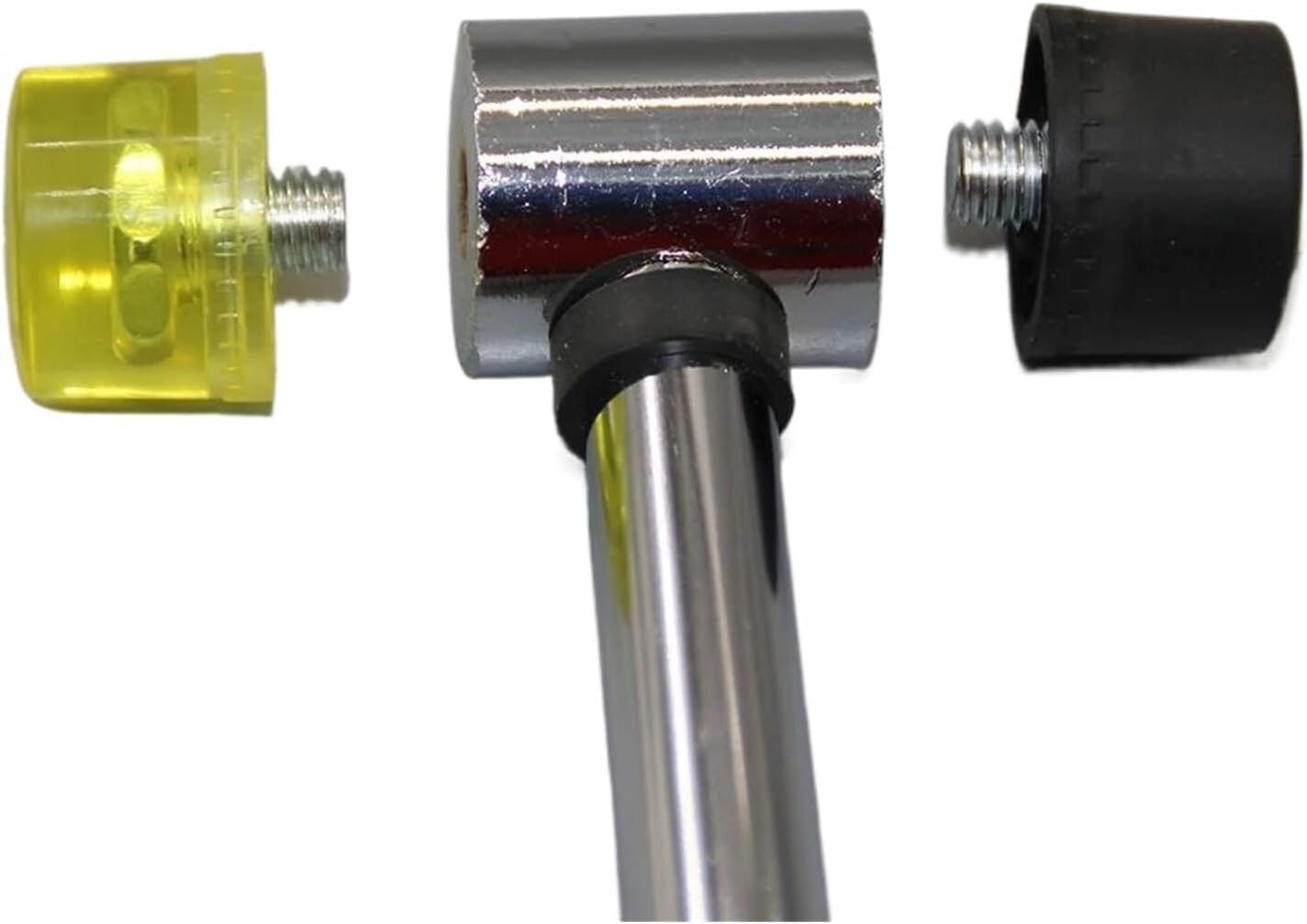 Double Headed Rubber Hammer Mallet Detachable Replaceable Fret Fretboard Tool