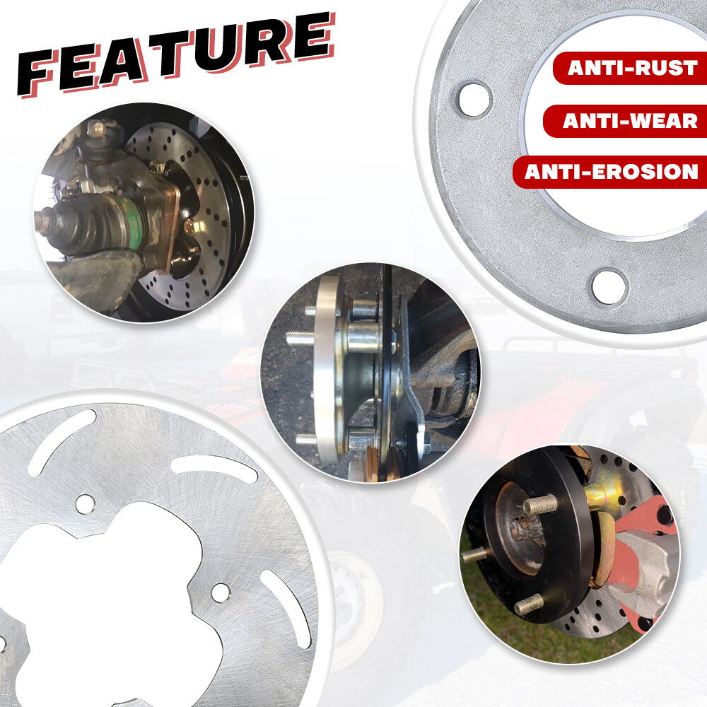 ATV Front Disc Brake Conversion Kit For Honda Foreman 400 450 4x4 (All Models)