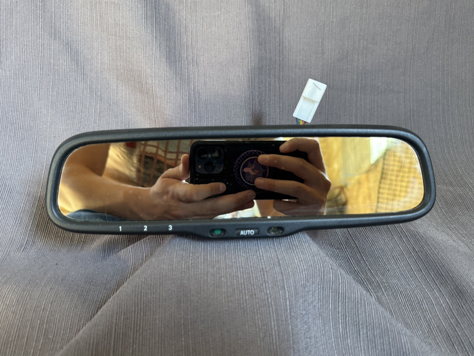 06-09 Lexus IS250 IS350 Rear View Mirror Auto Dim Compass Homelink OEM