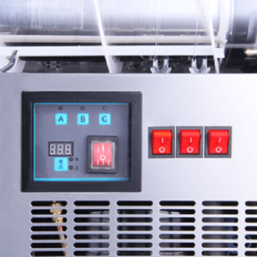 TECSPACE Commercial 1/2/3 Tank 15/30/45L Frozen Drink Slushy Making Machine