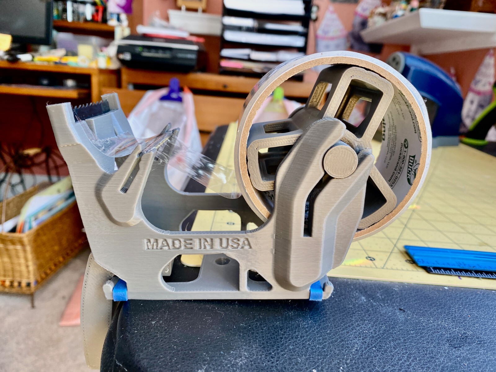 Commercial Heavy Duty Desktop Table Top Handheld Packing Tape Dispenser