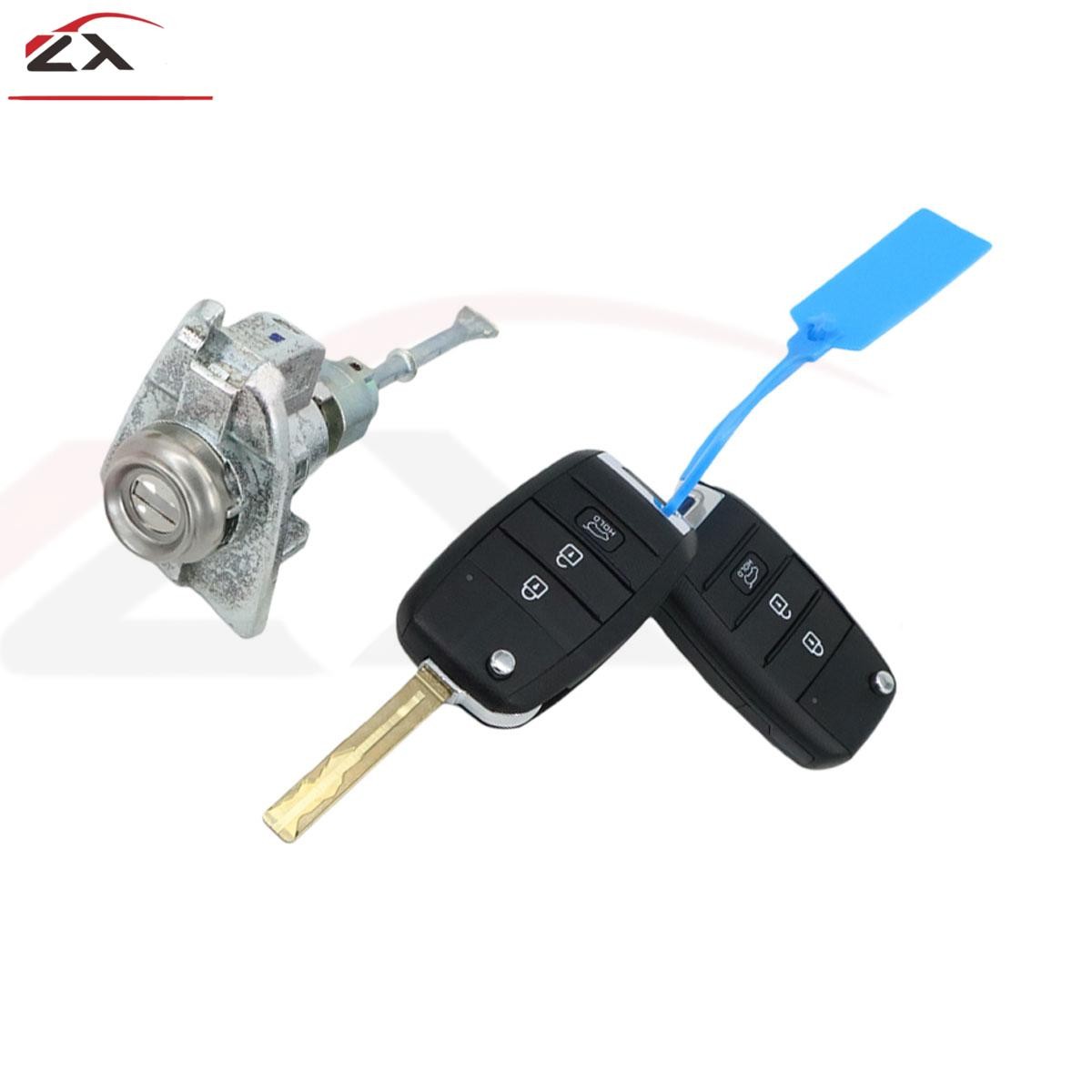 NEW For 2017-2022 Kia Sportage Left Door Lock & Key Cylinder Set 81970-D9A00