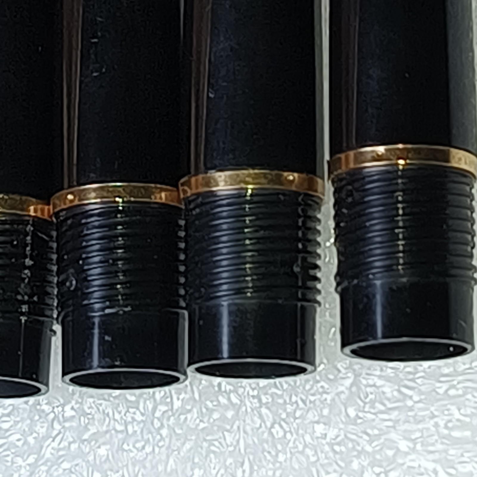 (1) Sheaffer Triumph Solid 14K Gold Stub Nib Unit, Section & Feed Touchdown Era