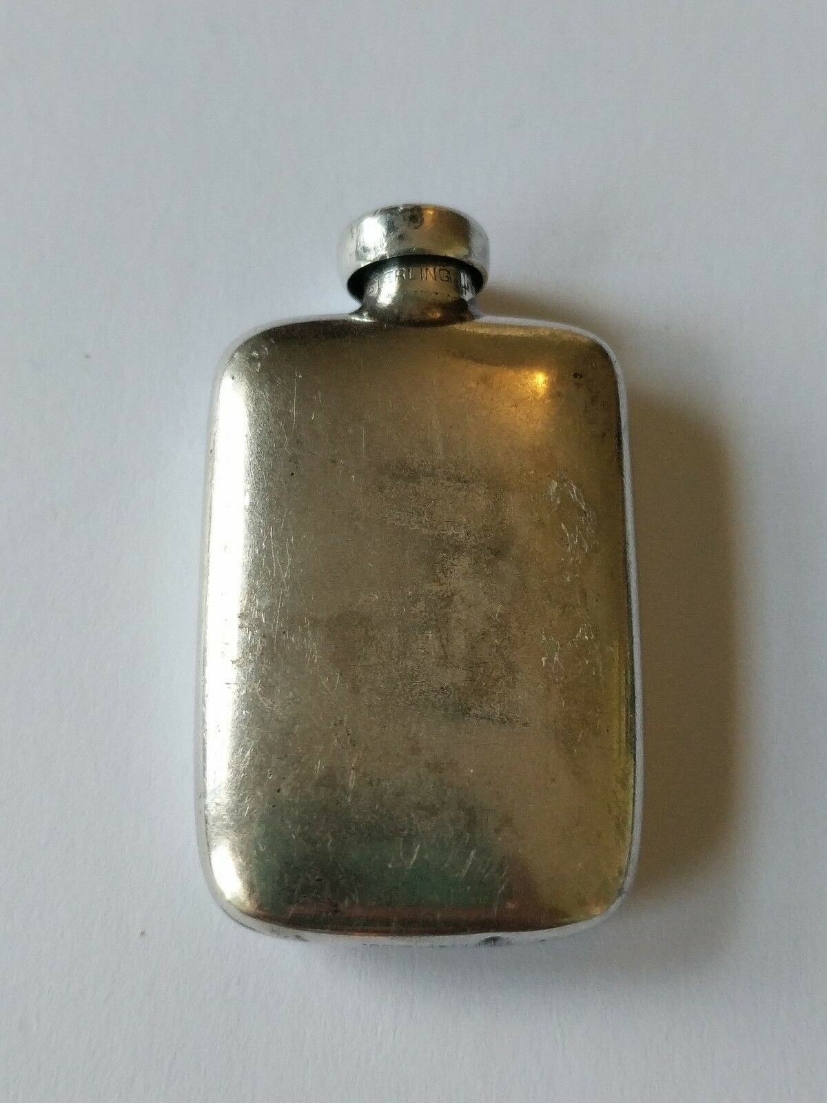 Tiffany & Co. Vintage Perfume flask - SNOWFLACK Pattern - Sterling Silver