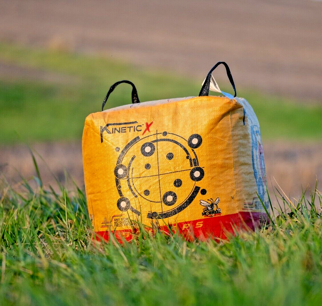 Morrell Yellow Jacket Kinetic X Archery Target | For Crossbows 4 sides 500 FPS